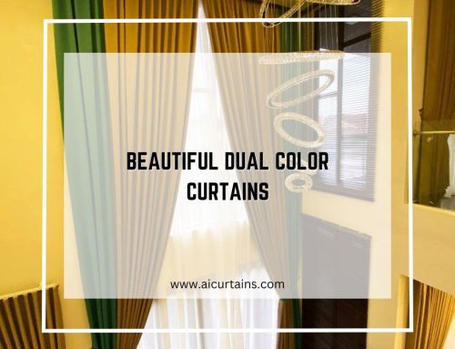 Beautiful Dual Color Curtains