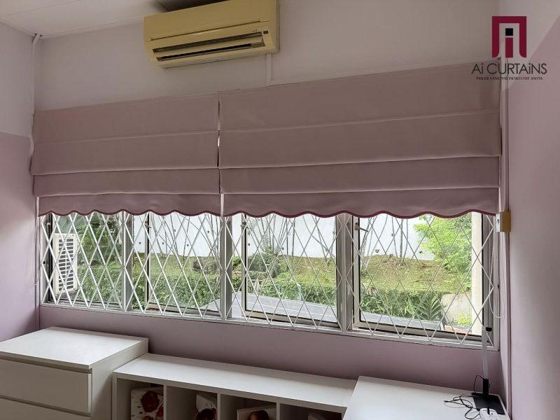 roman blinds custom