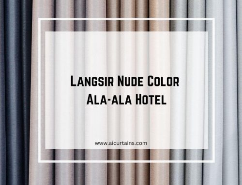 Langsir Nude Color Ala-ala Hotel